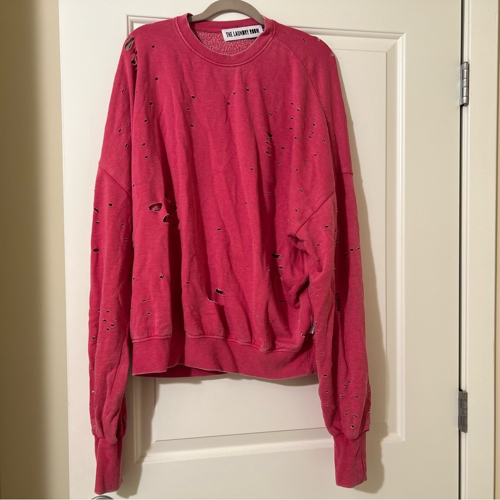 The Laundry Room Distressed Sweatshirt